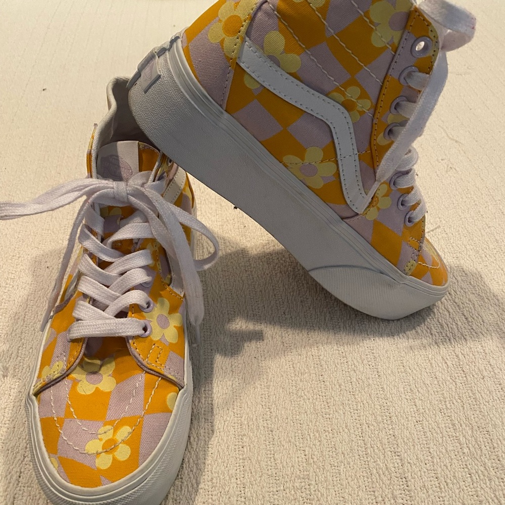 Vans Hightop daisy